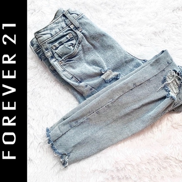 forever 21 girlfriend jeans